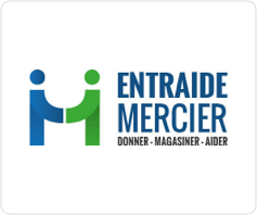 Logo de la Friperie Entraide Mercier