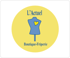 Logo de la Boutique-Friperie L'Actuel
